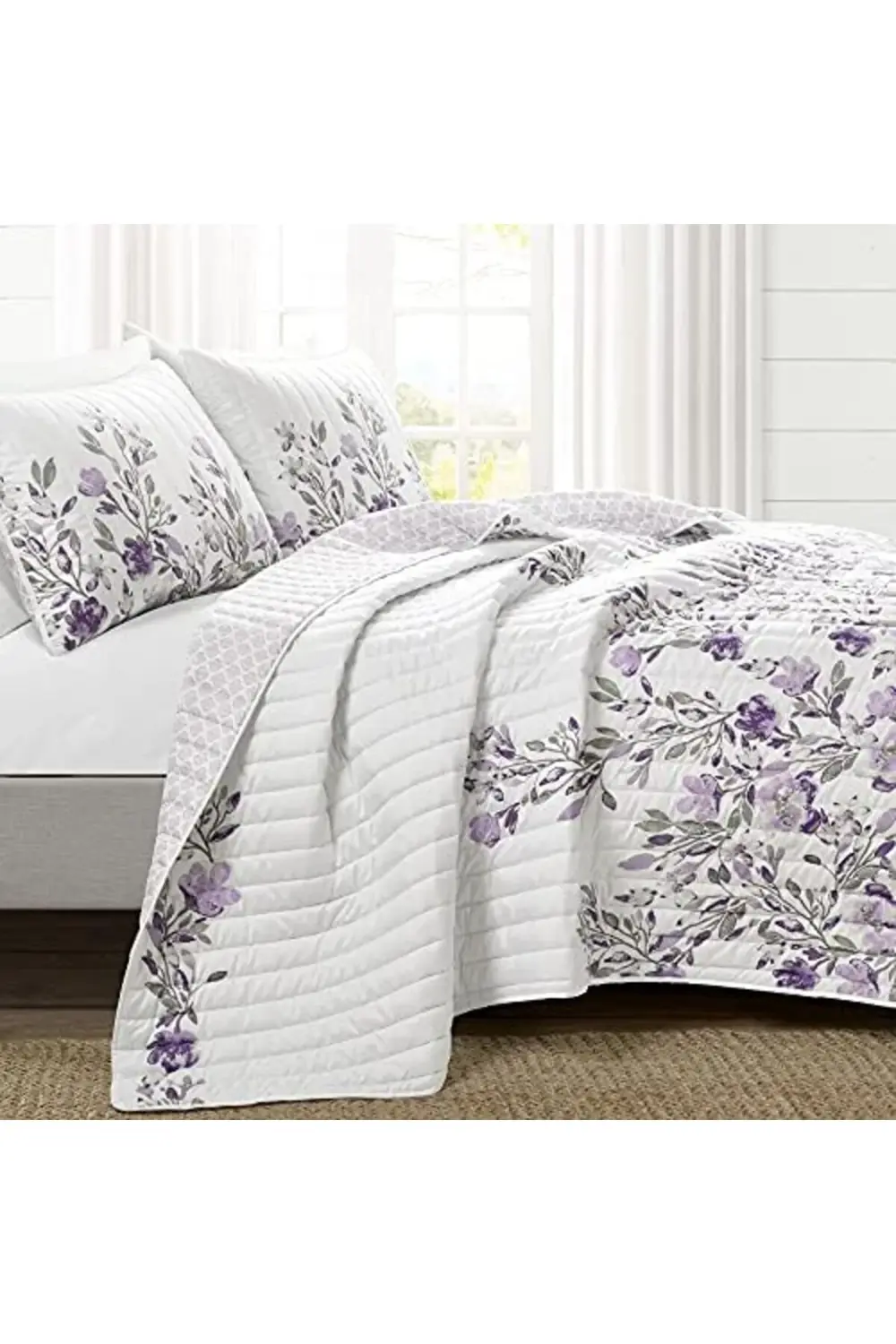 trendyvision Lush Tanisha Ters Çevrilebilir 5 Parça Yorgan Seti,