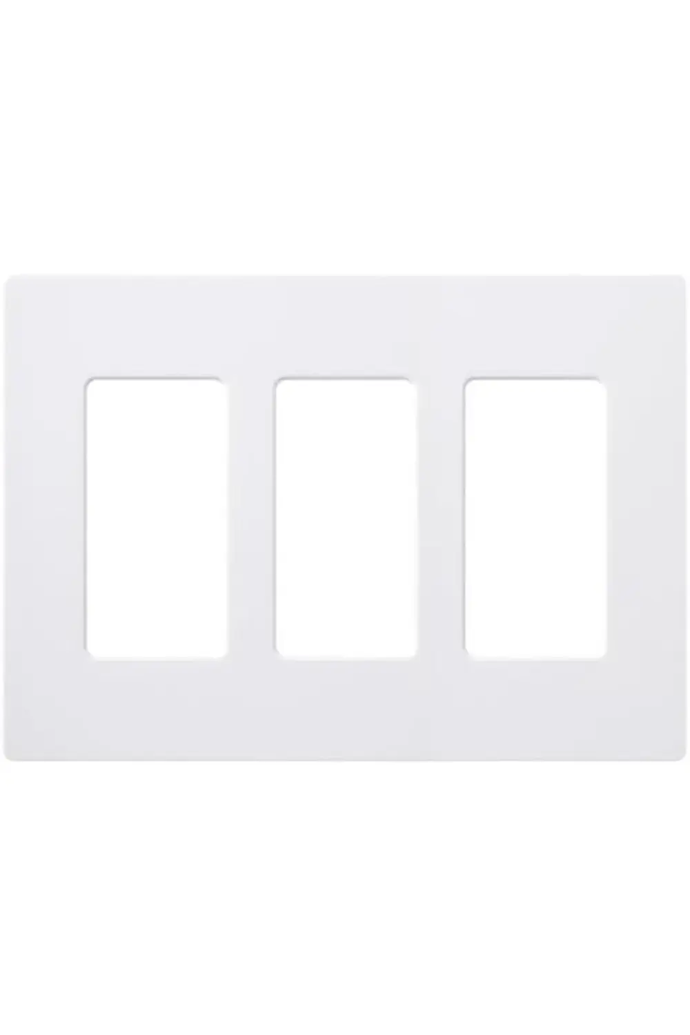 trendyvision Lutron ışık açma kapama düğmesi 3 Claro Plate, CW-3-