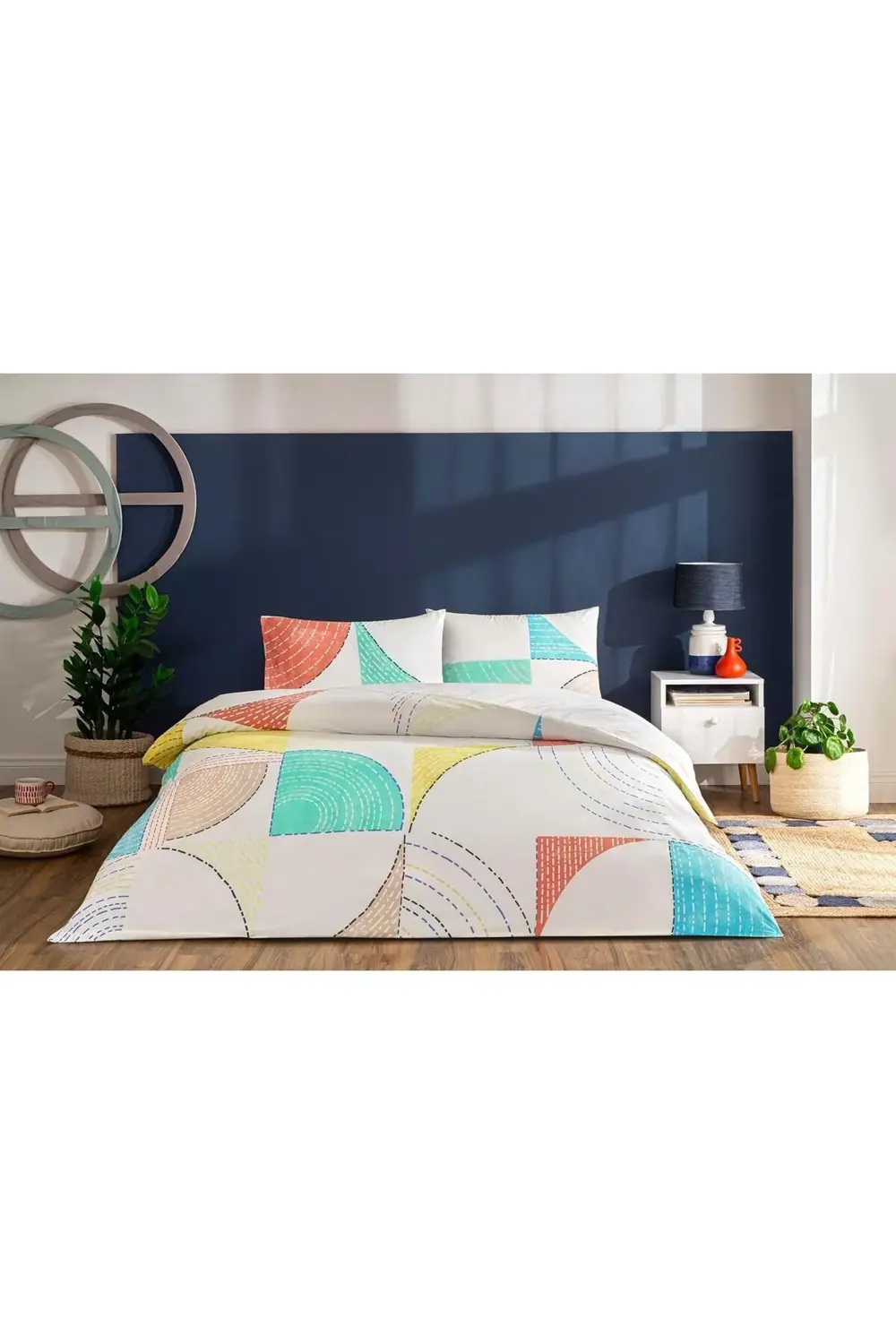 trendyvision Luvina Standart Nevresim Takımı, Turkuaz, Tek Kişili