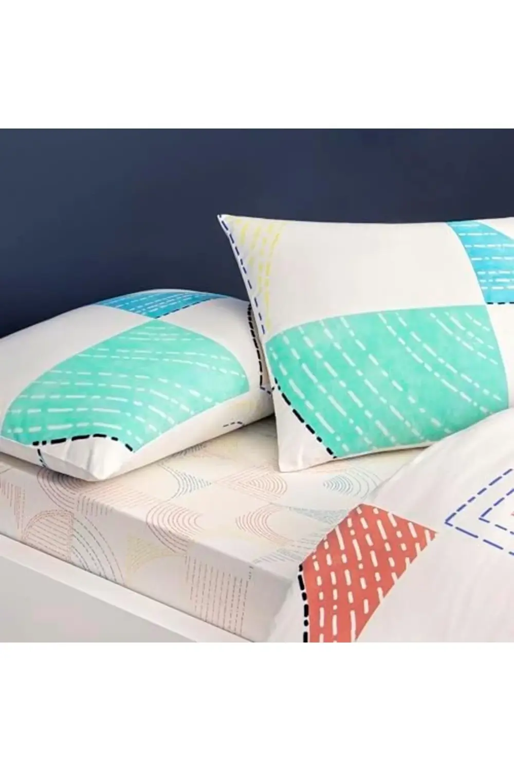 trendyvision Luvina Standart Nevresim Takımı, Turkuaz, Tek Kişili