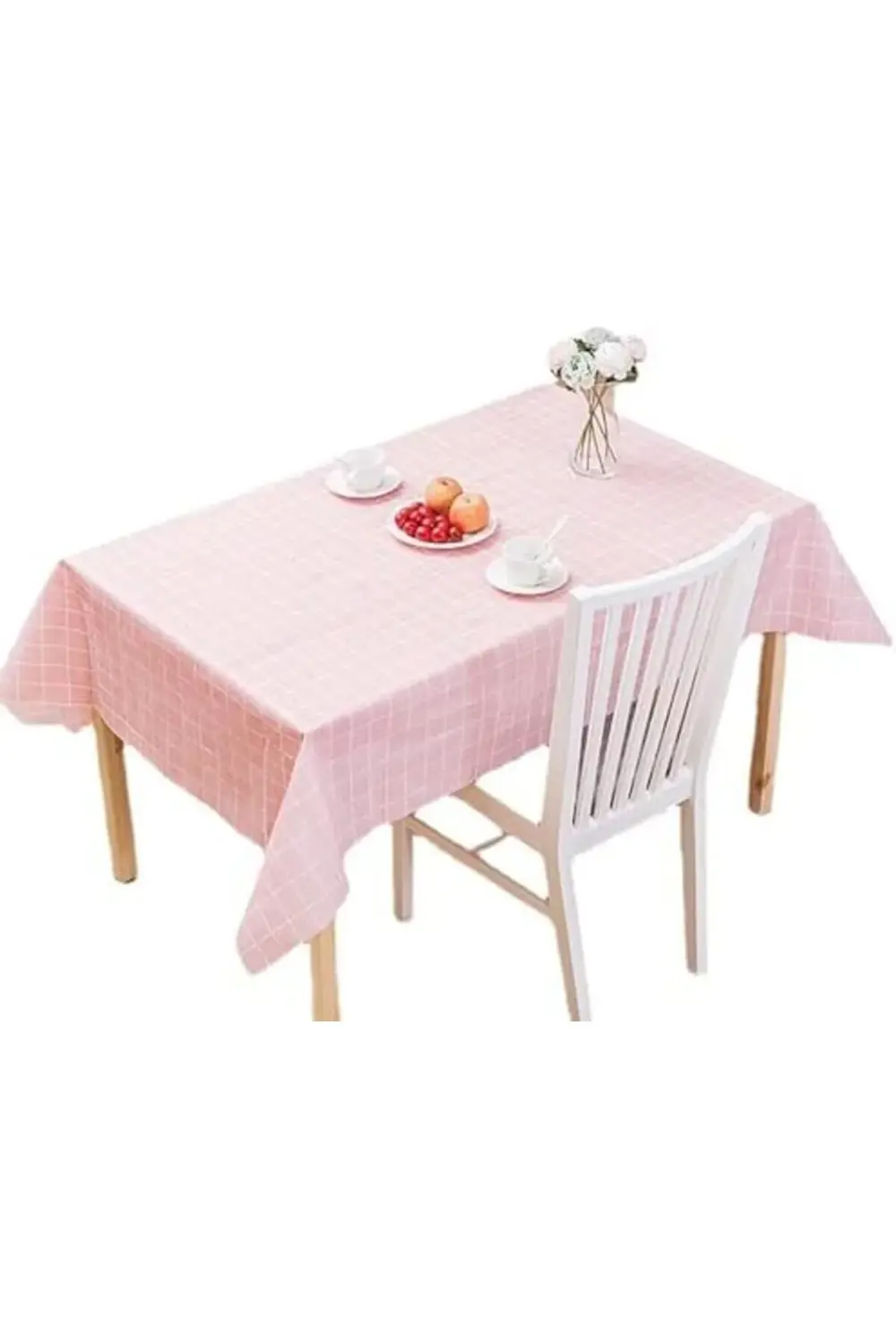 trendyvision Masa Örtüsü, Su Geçirmez PVC -%100 PVC Su Geçirmez,