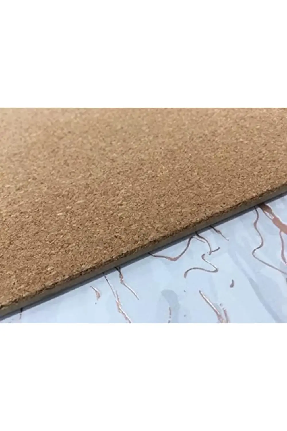 trendyvision Mermer Mantar 30,48 cm x 45,72 cm Dikdörtgen Altın A