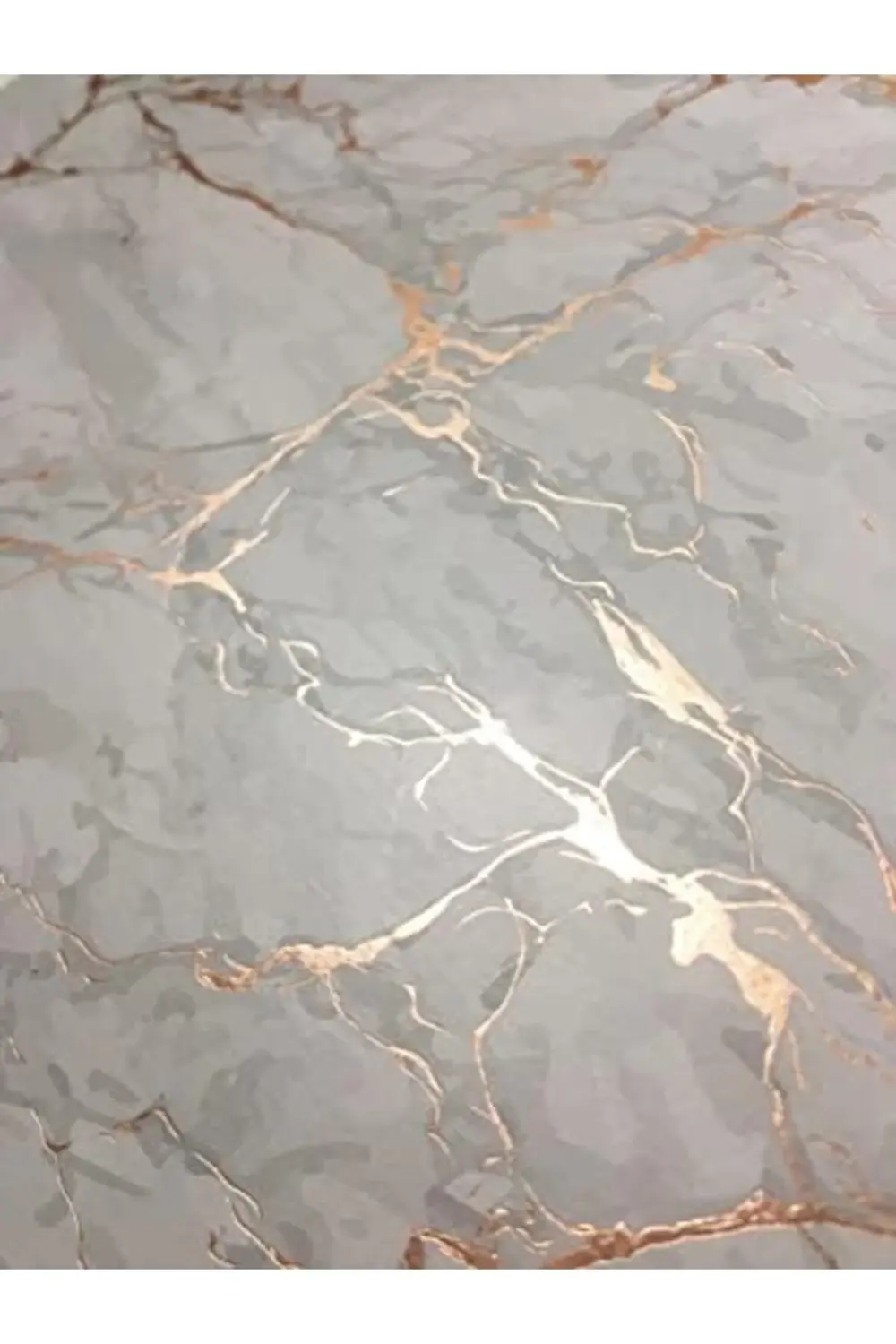 trendyvision Mermer Mantar 30,48 cm x 45,72 cm Dikdörtgen Altın A