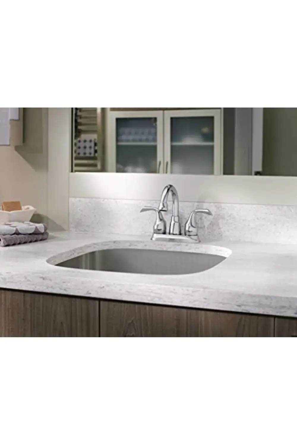 trendyvision MOEN Idora 4 in. 2-Handle Bathroom in Chrome buyflic