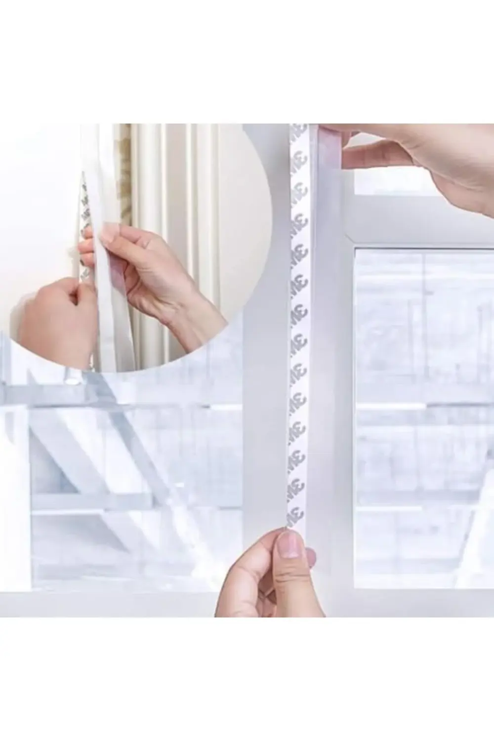 trendyvision ‎Monte Lua 3 Metre Şeffaf Silikon İzolasyon Bandı |