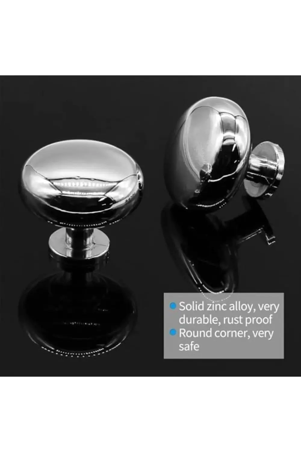 trendyvision Mutfak dolabı kulpları, 4 Paket Çinko Alaşımlı Çekme