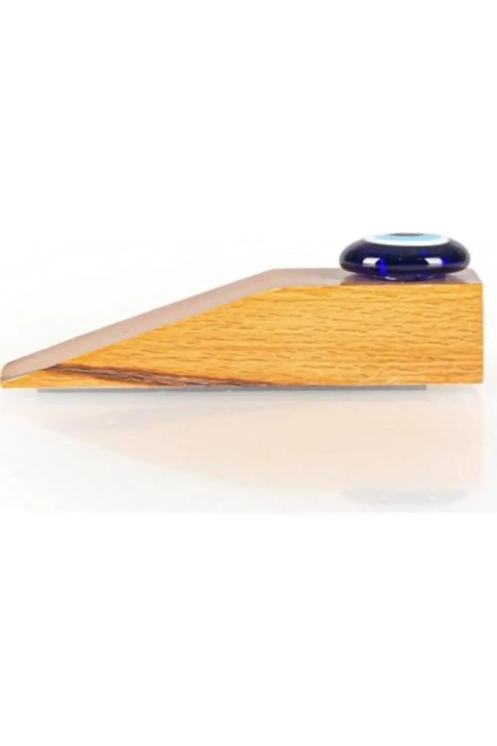 trendyvision Nazar Boncuklu El Yapımı Ahşap Kapı Stoperi - Gelene