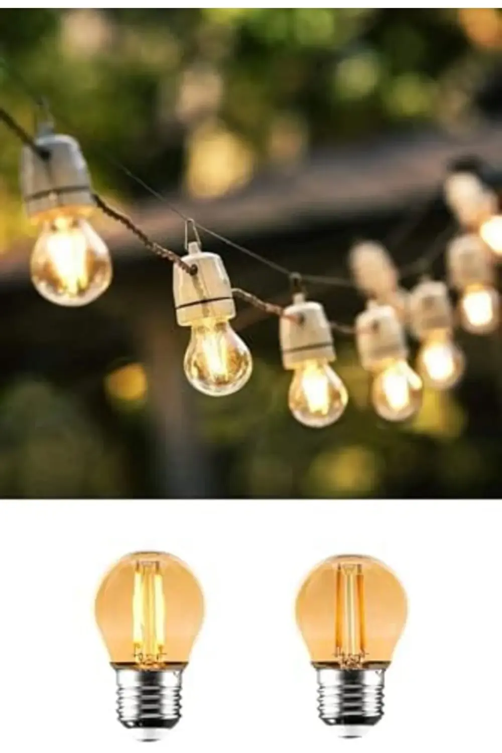 trendyvision Neo Rustik LED Ampul, X Tasarımlı, Dekoratif Aydınla