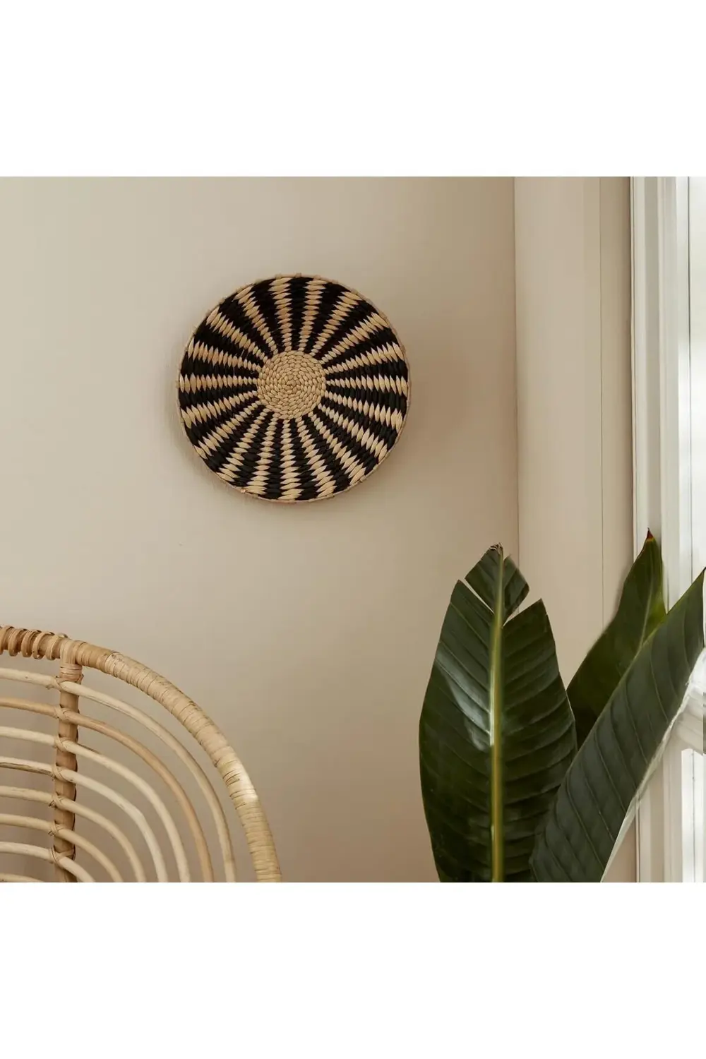 trendyvision Novella Hasır Duvar Tabağı 30 cm buyflicker 395519