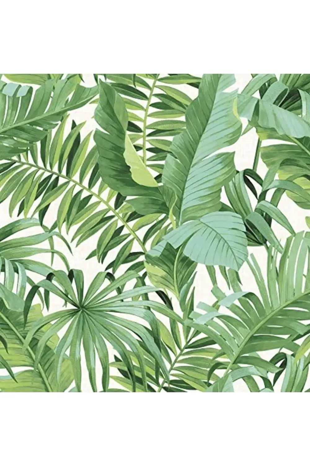 trendyvision NU2906 Maui Peel & Stick Duvar Kağıdı, Yeşil buyflic