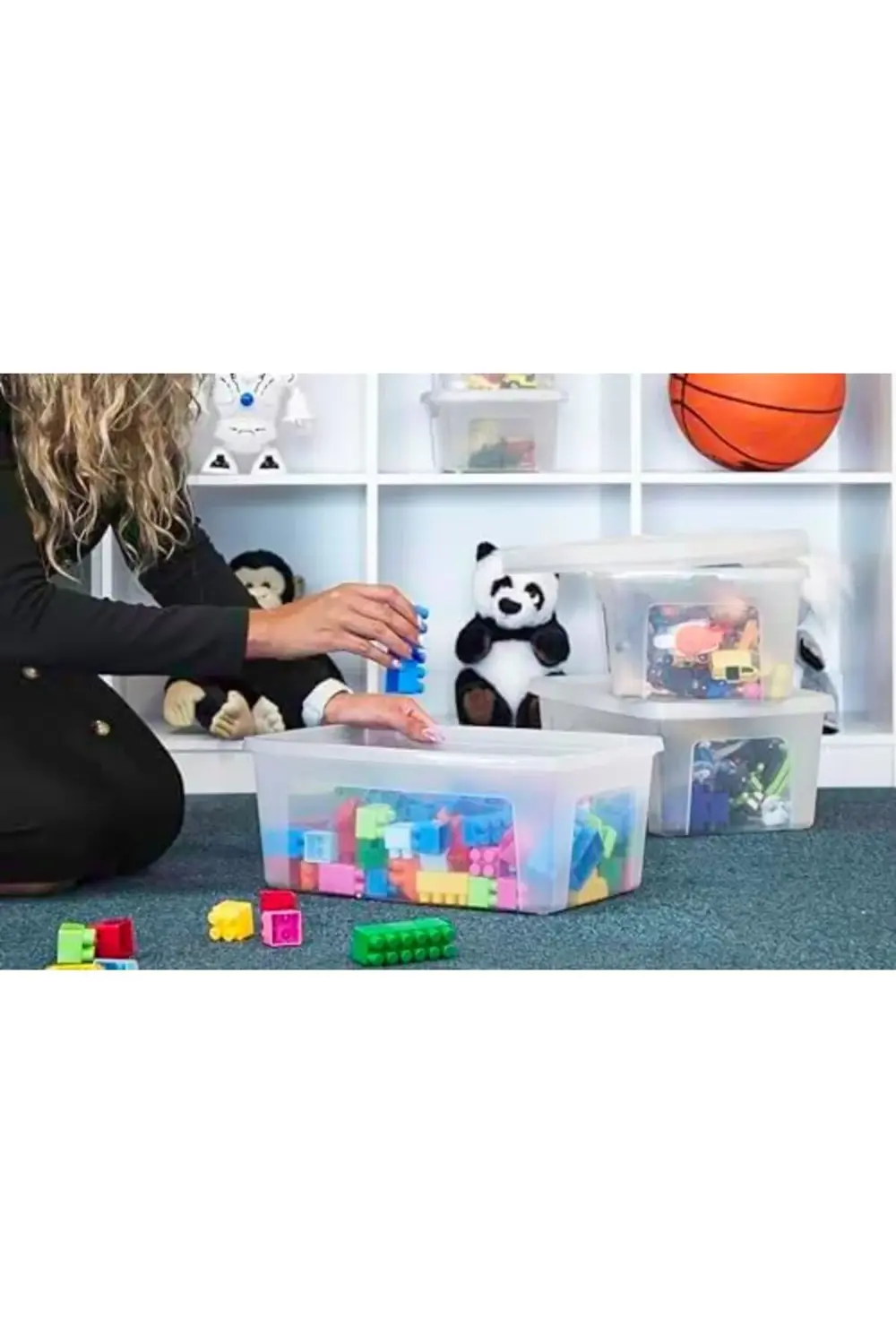 trendyvision Ohyama Çok yönlü saklama kutuları, 11 l, 10'lu set,