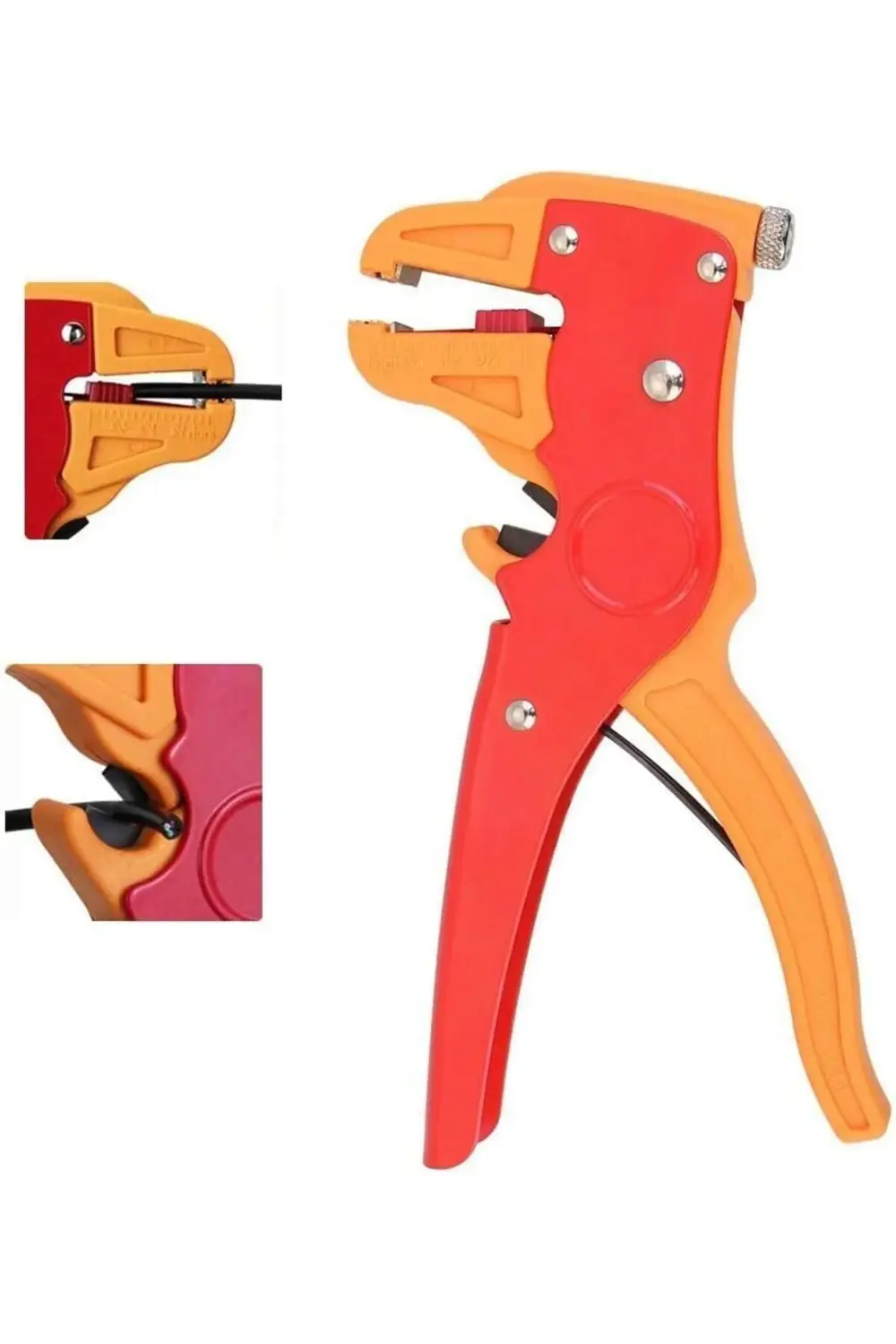 trendyvision Otomatik Kablo Soyucu ve Kesici – 7” (180 mm) 2’si 1