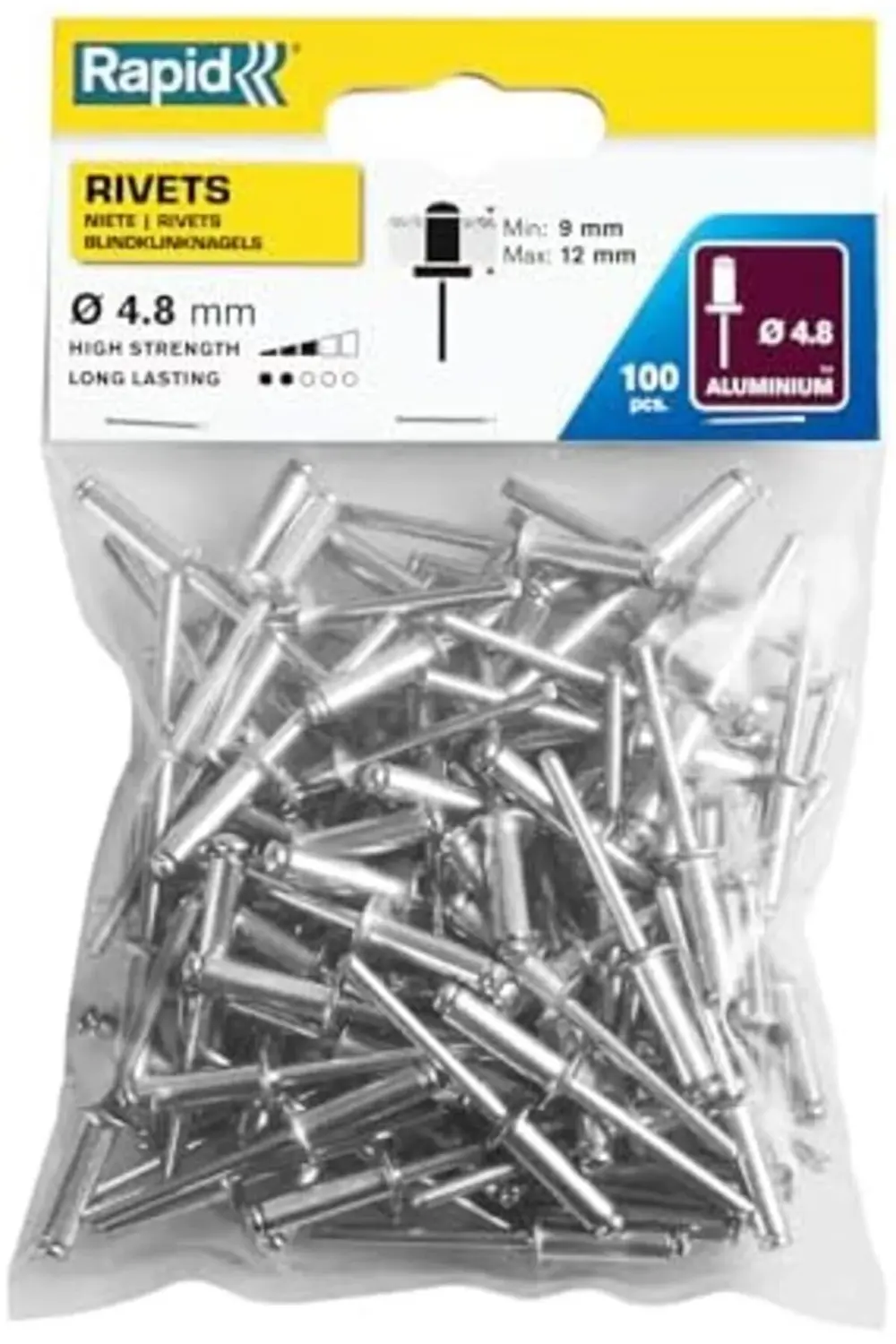 trendyvision Percin 4.8X16 mm Aluminyum 100 Adet buyflicker 39551