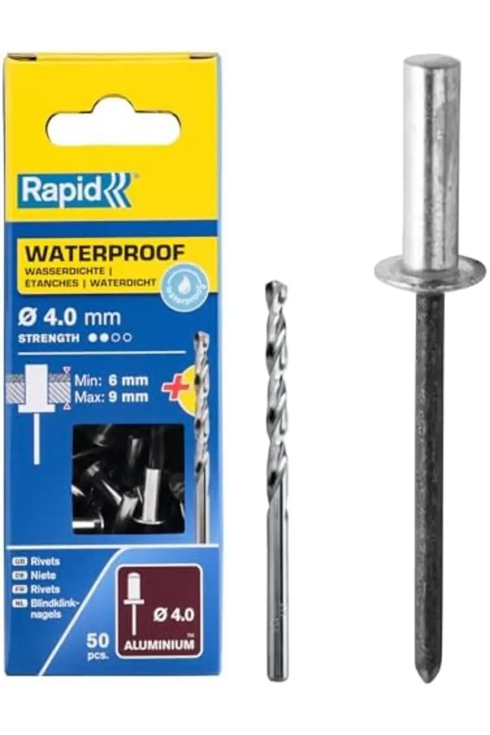 trendyvision Perçin 4X12 mm Su Geçirmez Matkap Ucu buyflicker 395