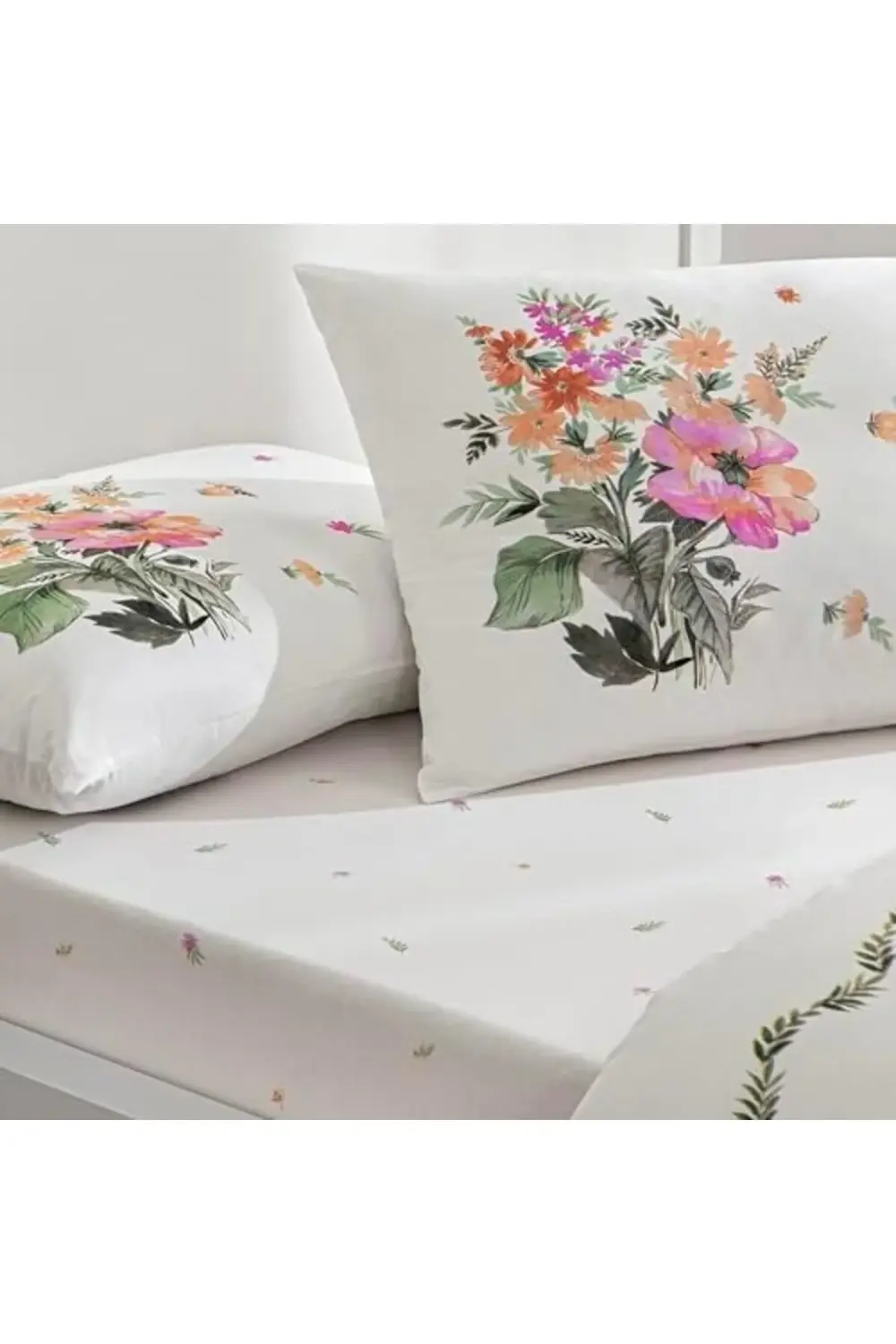 trendyvision Petunia Standart Pamuk Nevresim Takımı, Pembe, Çift