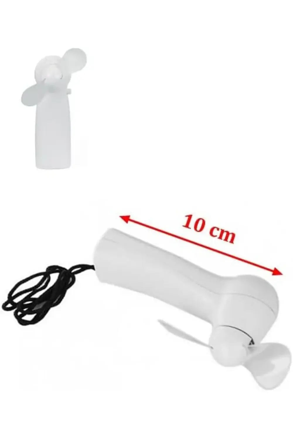 trendyvision Pilli El Fanı | Taşınabilir Mini El Vantilatörü | Bo