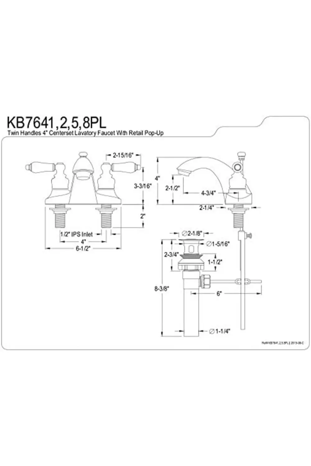 trendyvision pirinç çubuk KB7642PL İngilizce Country Center set b
