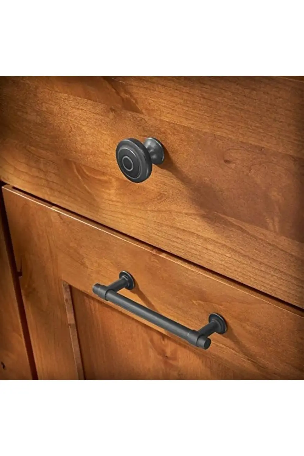 trendyvision pirinç saten nikel 4-inç Francisco mutfak veya mobil