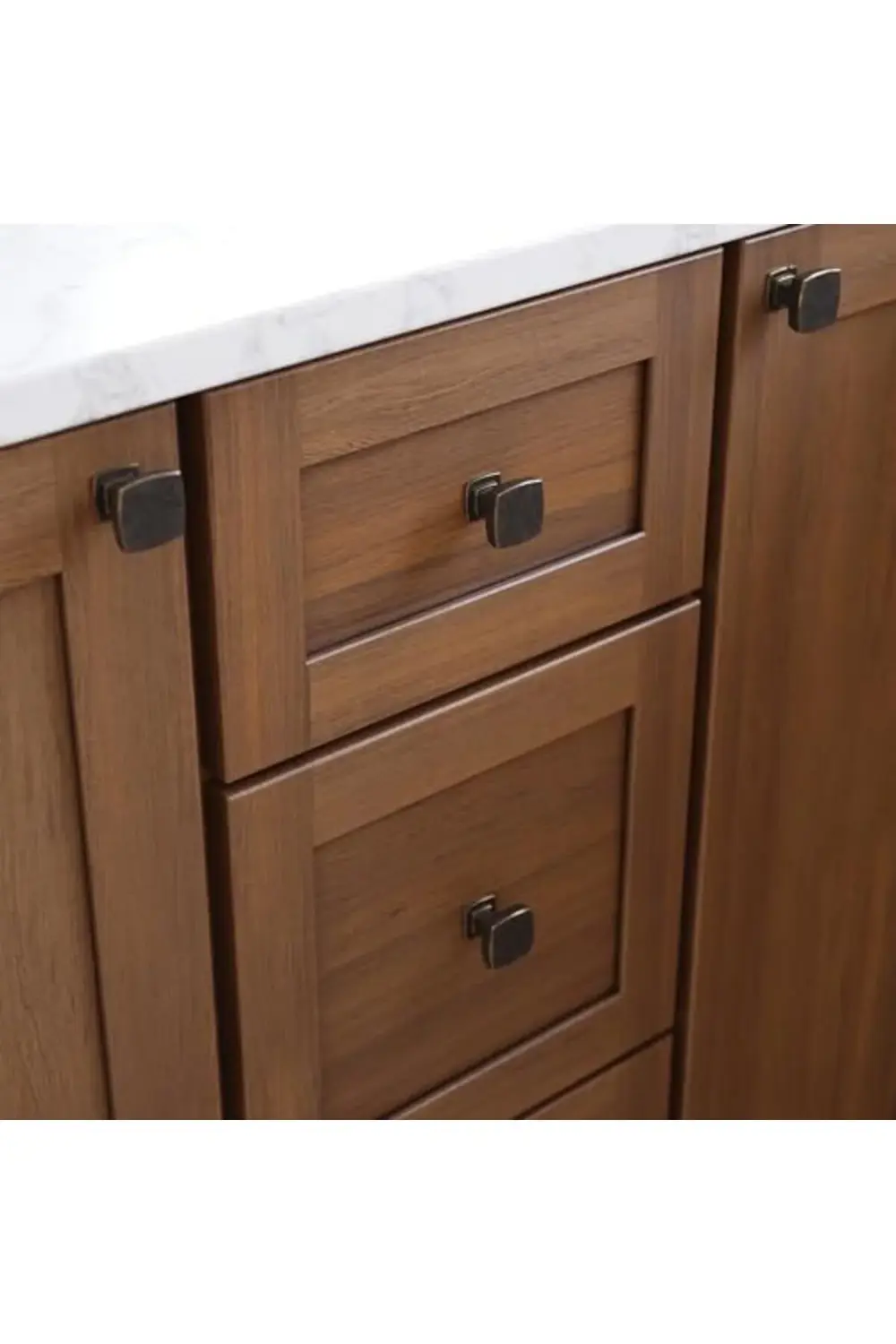 trendyvision pirinç saten nikel Webber mutfak Dolap tokmak, P2954