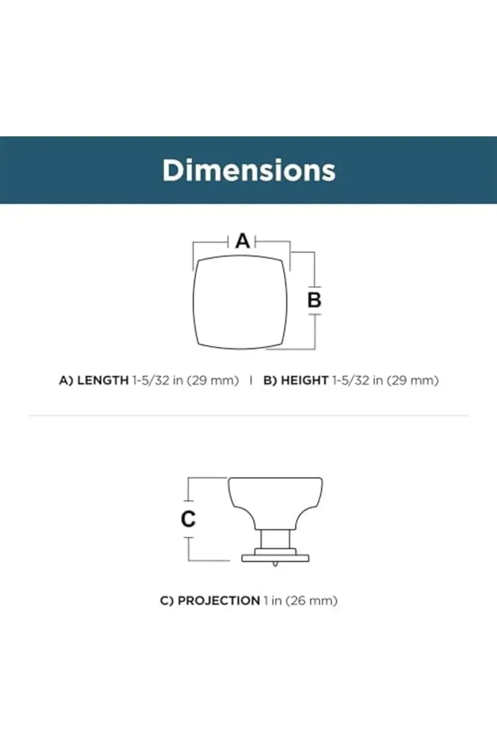 trendyvision pirinç saten nikel Webber mutfak Dolap tokmak, P2954