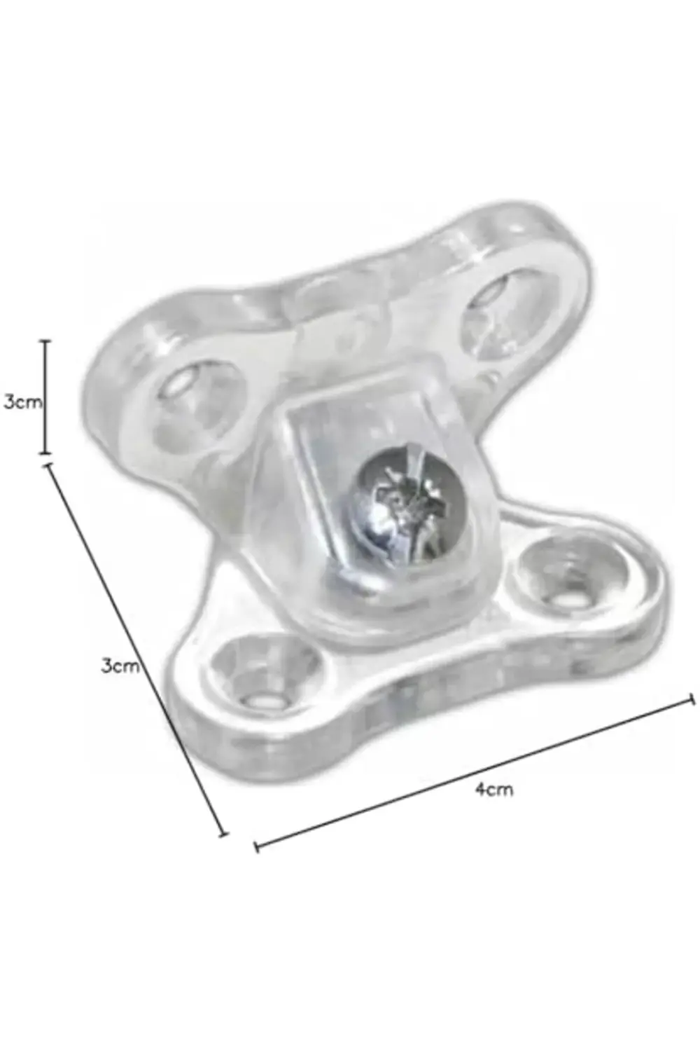 trendyvision Plastik Dolap Te Bağlantı Çektirme Şeffaf (20) buyfl