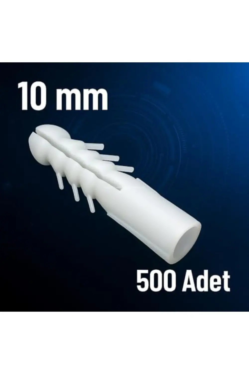 trendyvision Plastik Dübel Seti, Duvar,, Tuğla, Alçıpan Uyumlu, G