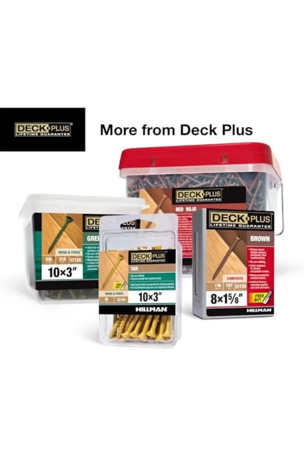 trendyvision Plus Ceramic & Screws, Green, 10 x 2.5-In., 5-Lbs. -