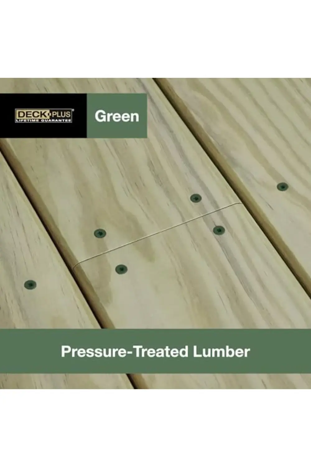 trendyvision Plus Ceramic & Screws, Green, 10 x 2.5-In., 5-Lbs. -