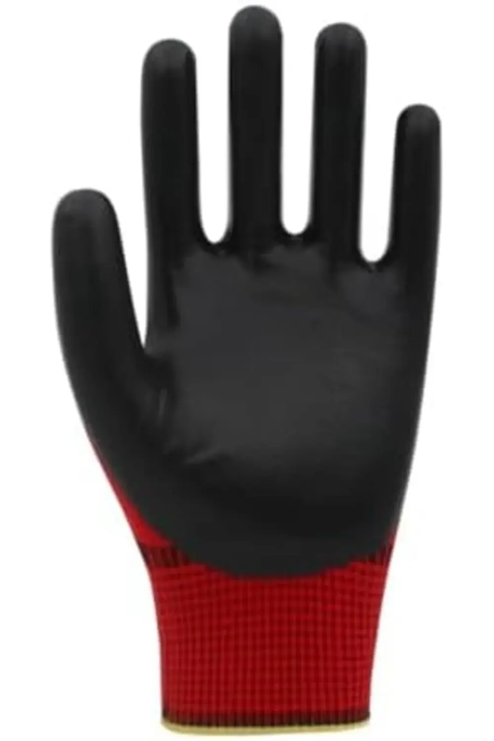 trendyvision Pn5 No10 Kırmızı Polyester Nitril İş Eldiveni 12 Çif