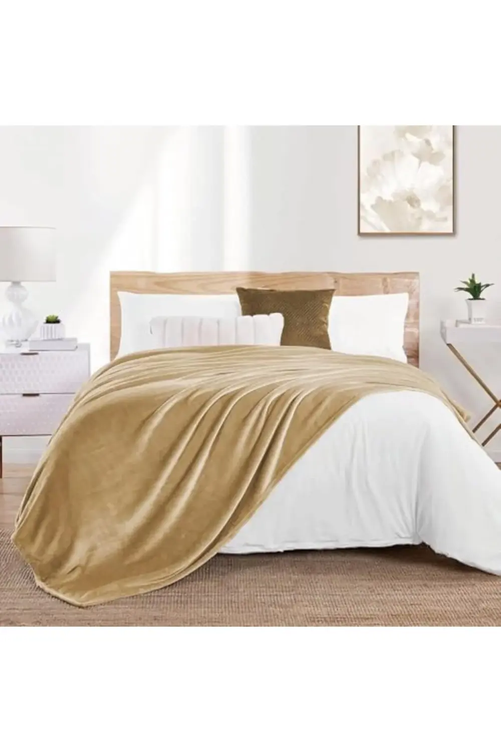 trendyvision Polar Battaniye, 280GSM Süper Yumuşak Yatak Battaniy