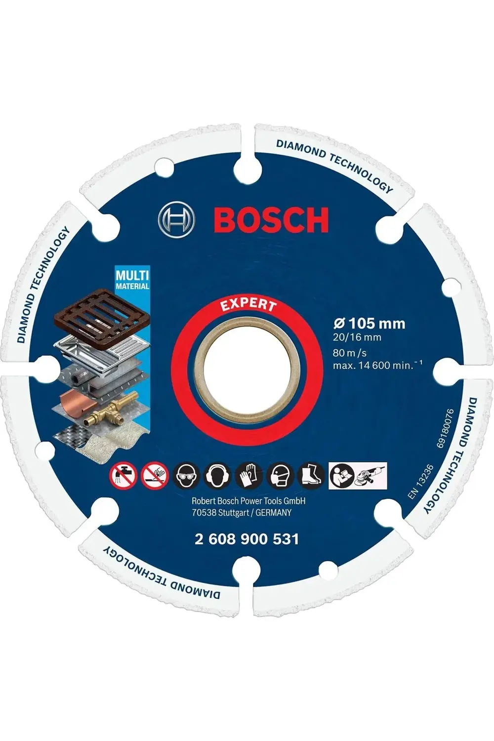 trendyvision Professional 1x EXPERT Metal Wheel Kesici Diskler (D