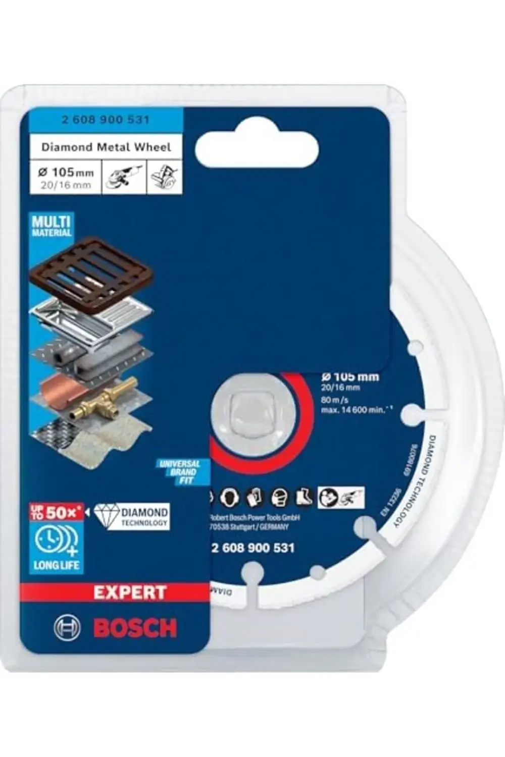 trendyvision Professional 1x EXPERT Metal Wheel Kesici Diskler (D