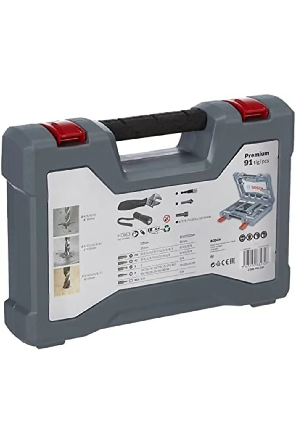 trendyvision Professional 91 parça uç ve matkap ucu birinci sınıf