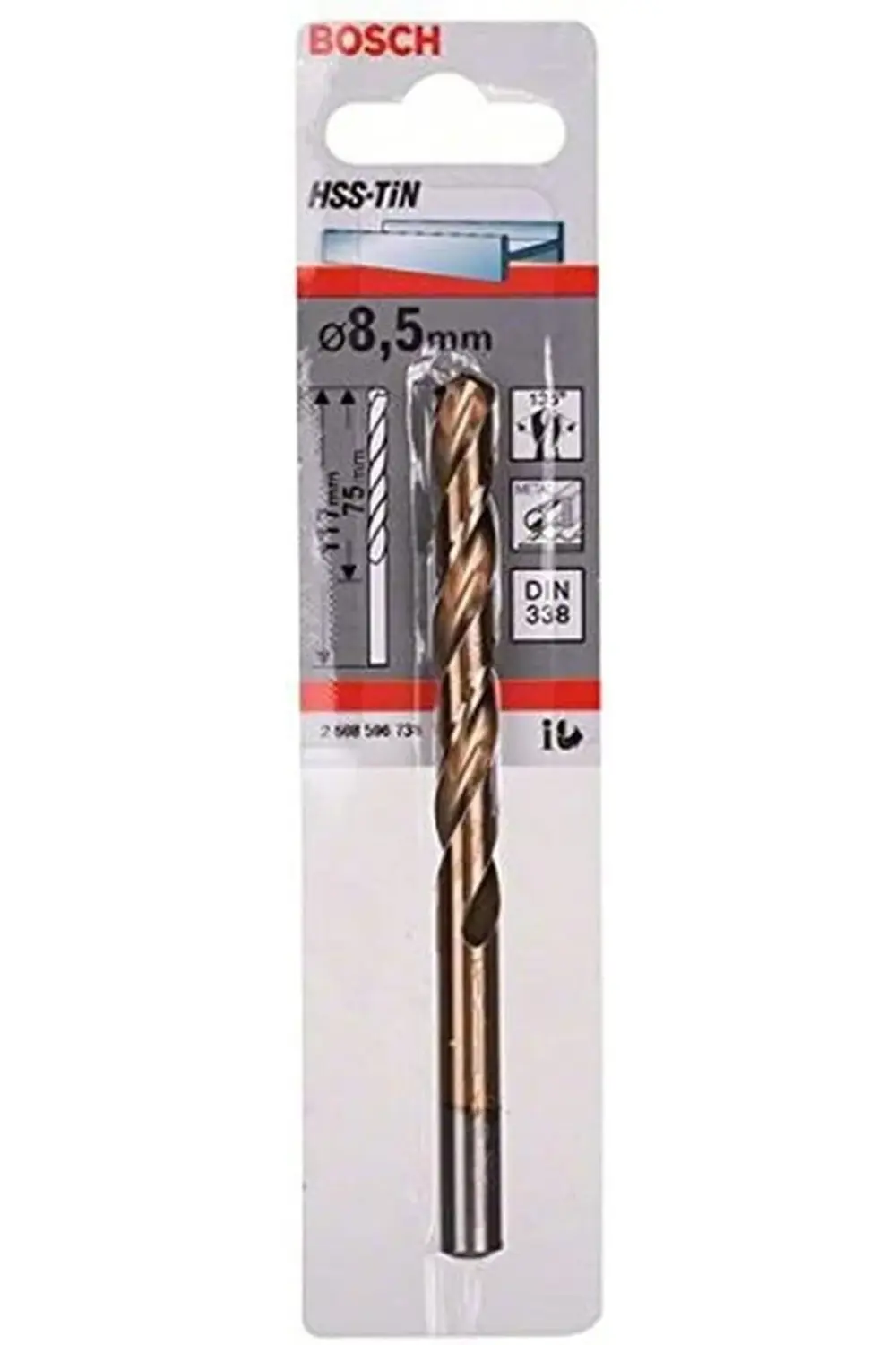 trendyvision Professional Metallbohrer HSS-TiN (Ø 8,5 mm) buyflic