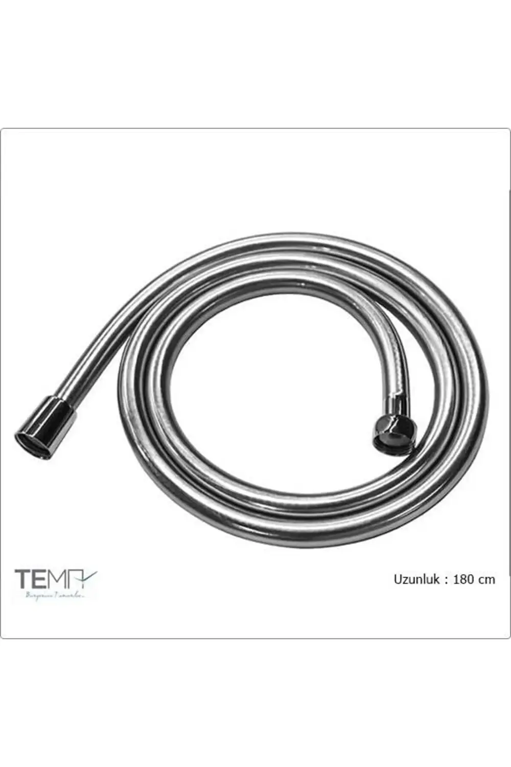 trendyvision Pvc Banyo Duş Hortumu Spirali Anti Twist Özellikli 1