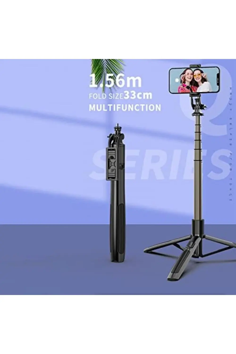 trendyvision Q6 Katlanabilir Çok Fonksiyonlu Selfie Vlog Uzaktan