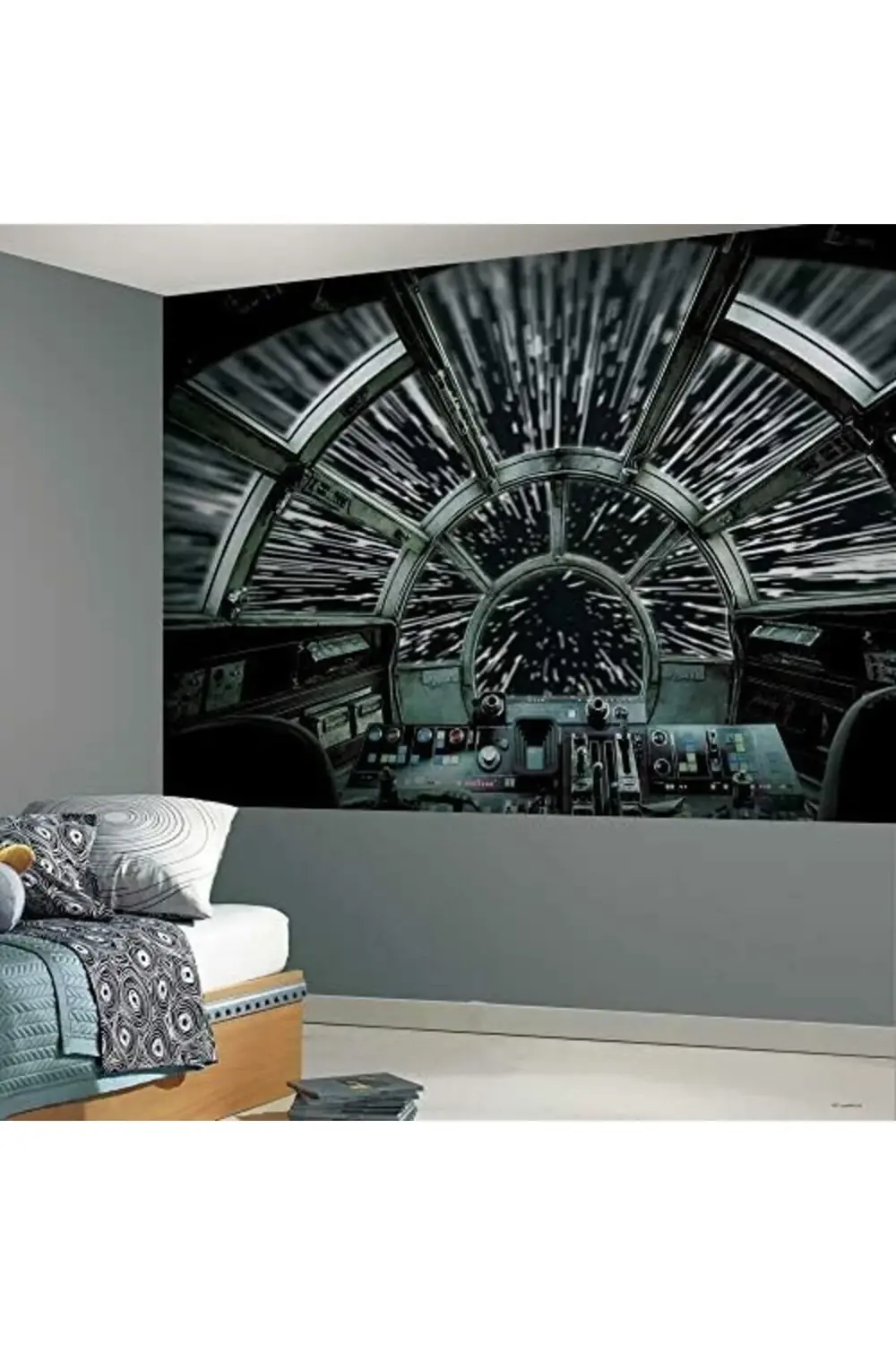 trendyvision RMK11458M Millennium Falcon Soy ve Yapıştır Duvar Re