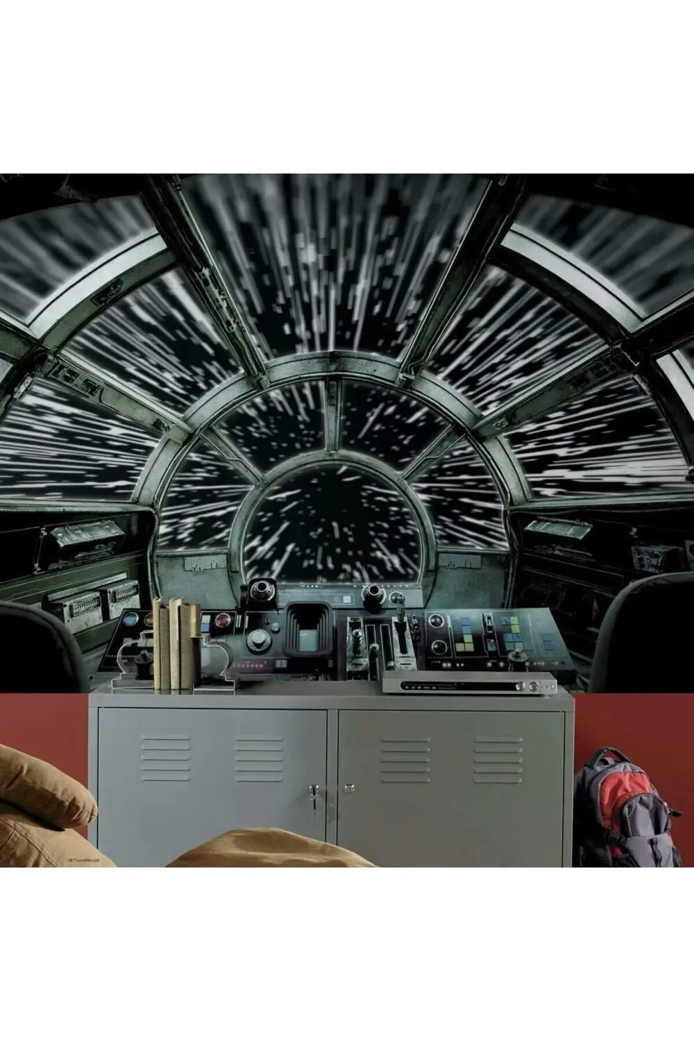 trendyvision RMK11458M Millennium Falcon Soy ve Yapıştır Duvar Re