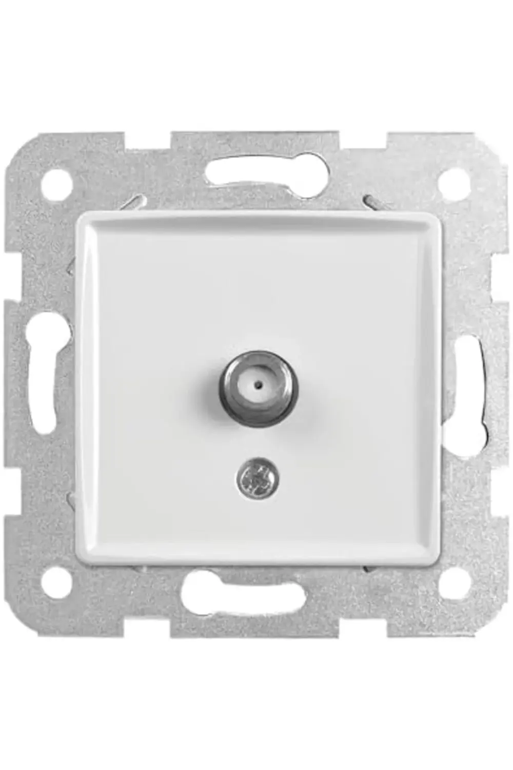 trendyvision /Rollina Beyaz Uydu Prizi F Konnektörlünektörlü Sonl