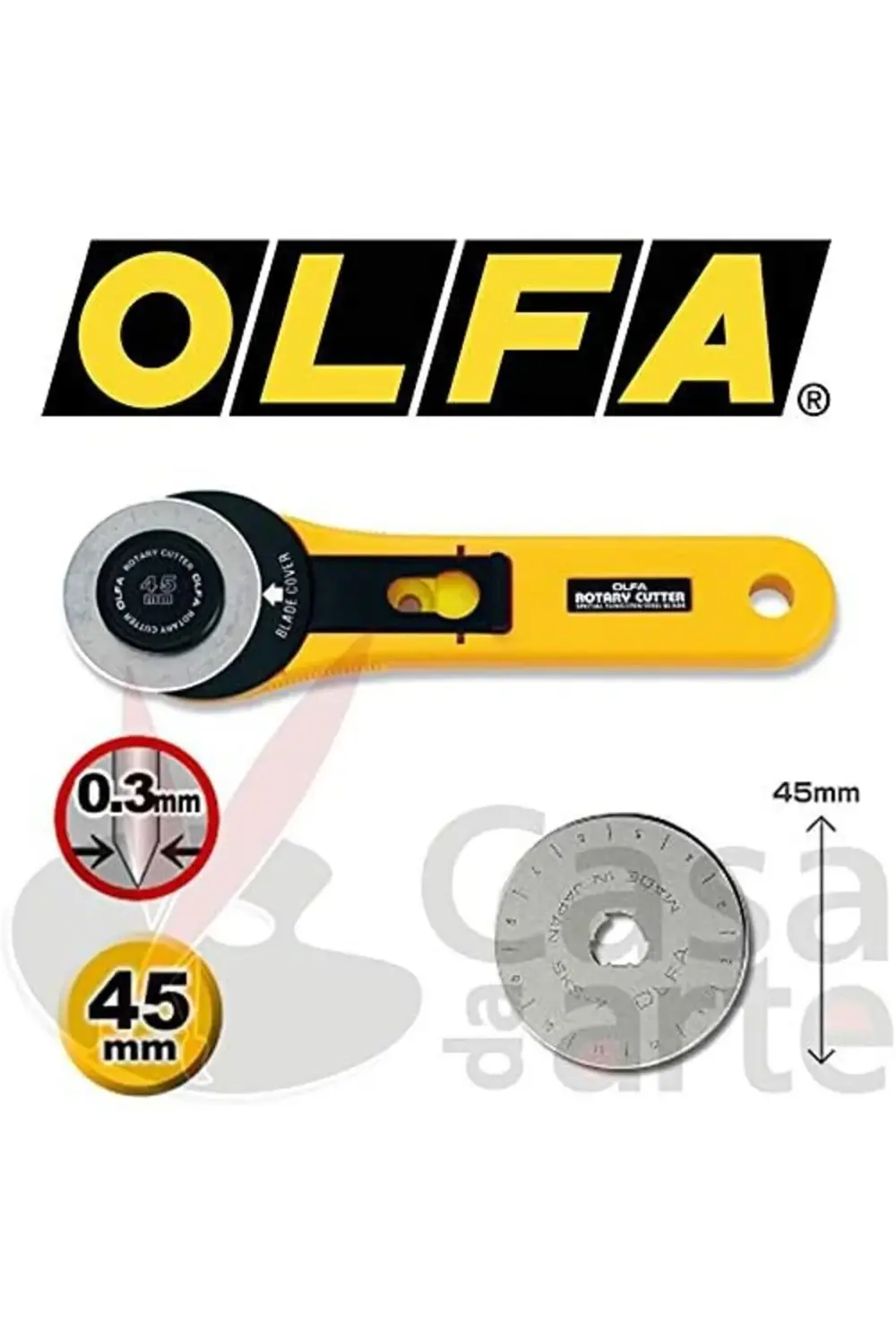 trendyvision RTY-2/G Yuvarlak Bıçağı 45 mm Çap buyflicker 395519