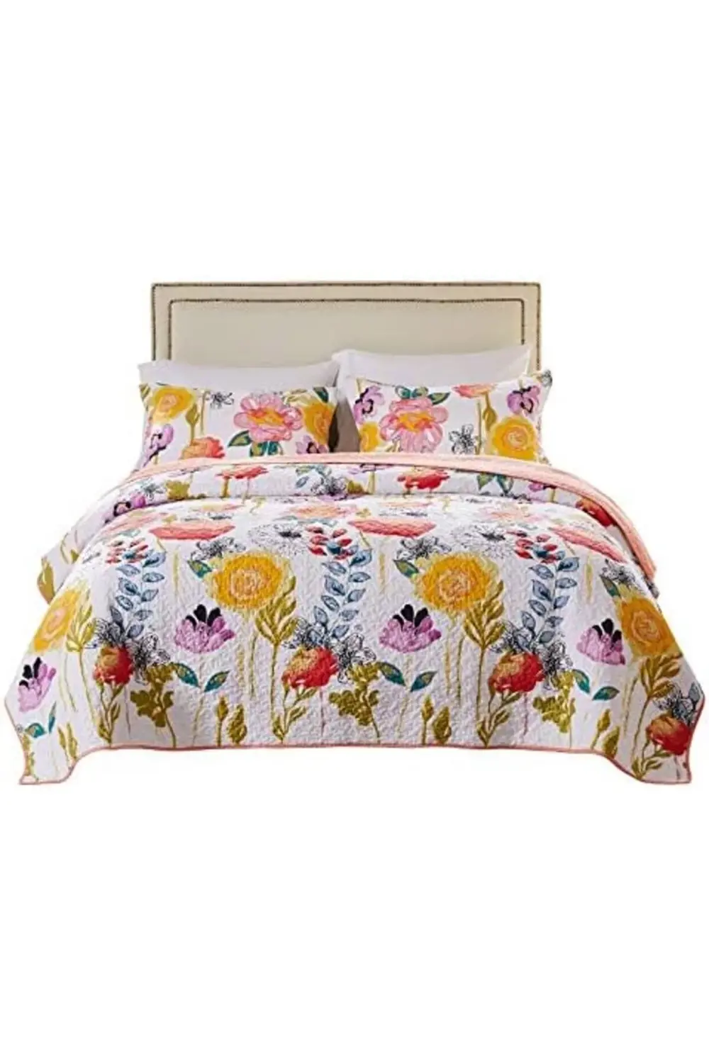 trendyvision Rüya Yorgan Seti, 2 Parça İkiz, Beyaz buyflicker 395