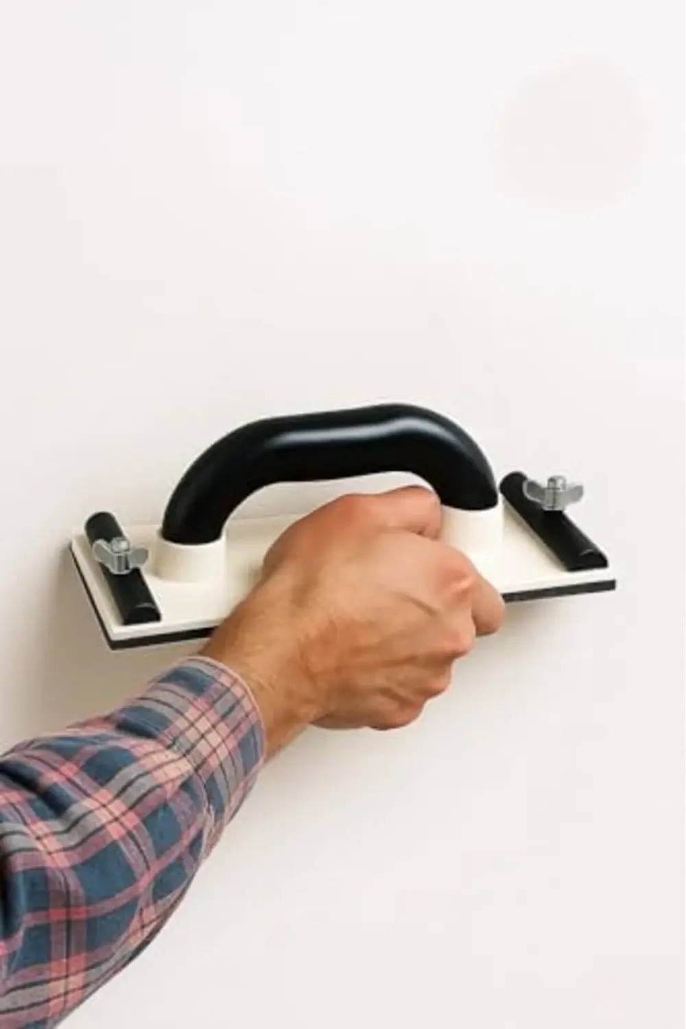 trendyvision Sabit Saplı Zımpara Malası, Plastik Tutma Kolu, İnşa