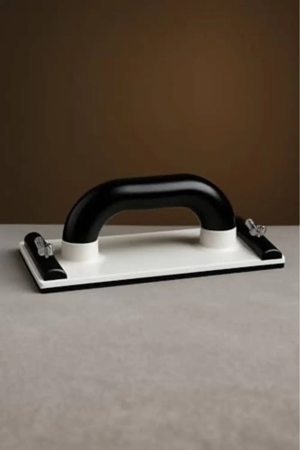 trendyvision Sabit Saplı Zımpara Malası, Plastik Tutma Kolu, İnşa