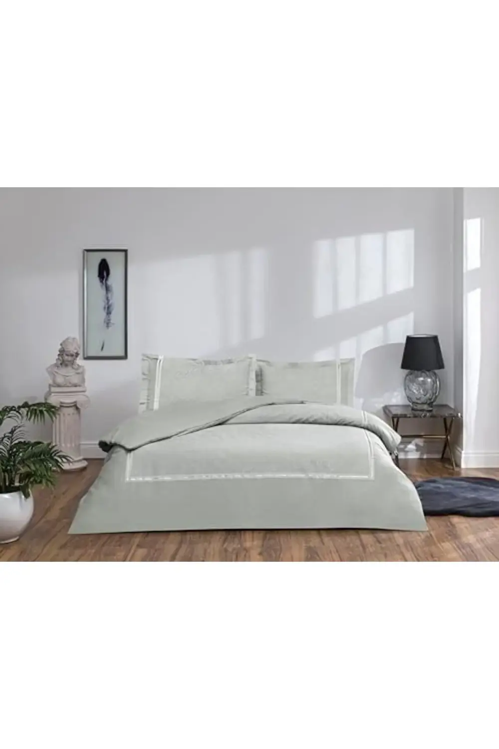 trendyvision Salvoria Standart Pamuk Nevresim Takımı, Lila, Çift