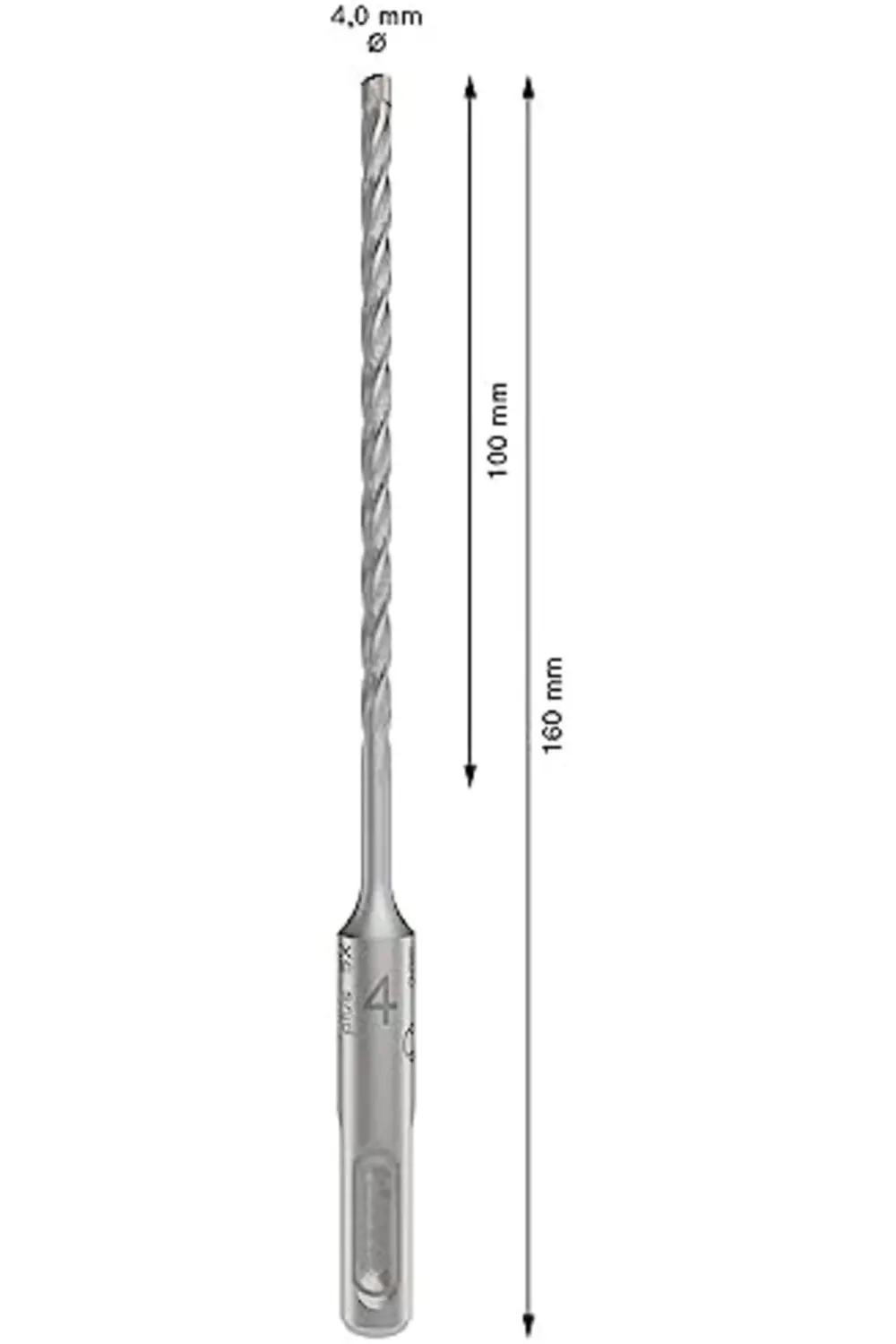 trendyvision SDS-Plus-5X Kırıcı Delici Ucu, 4 * 160 mm, 1 Adet bu