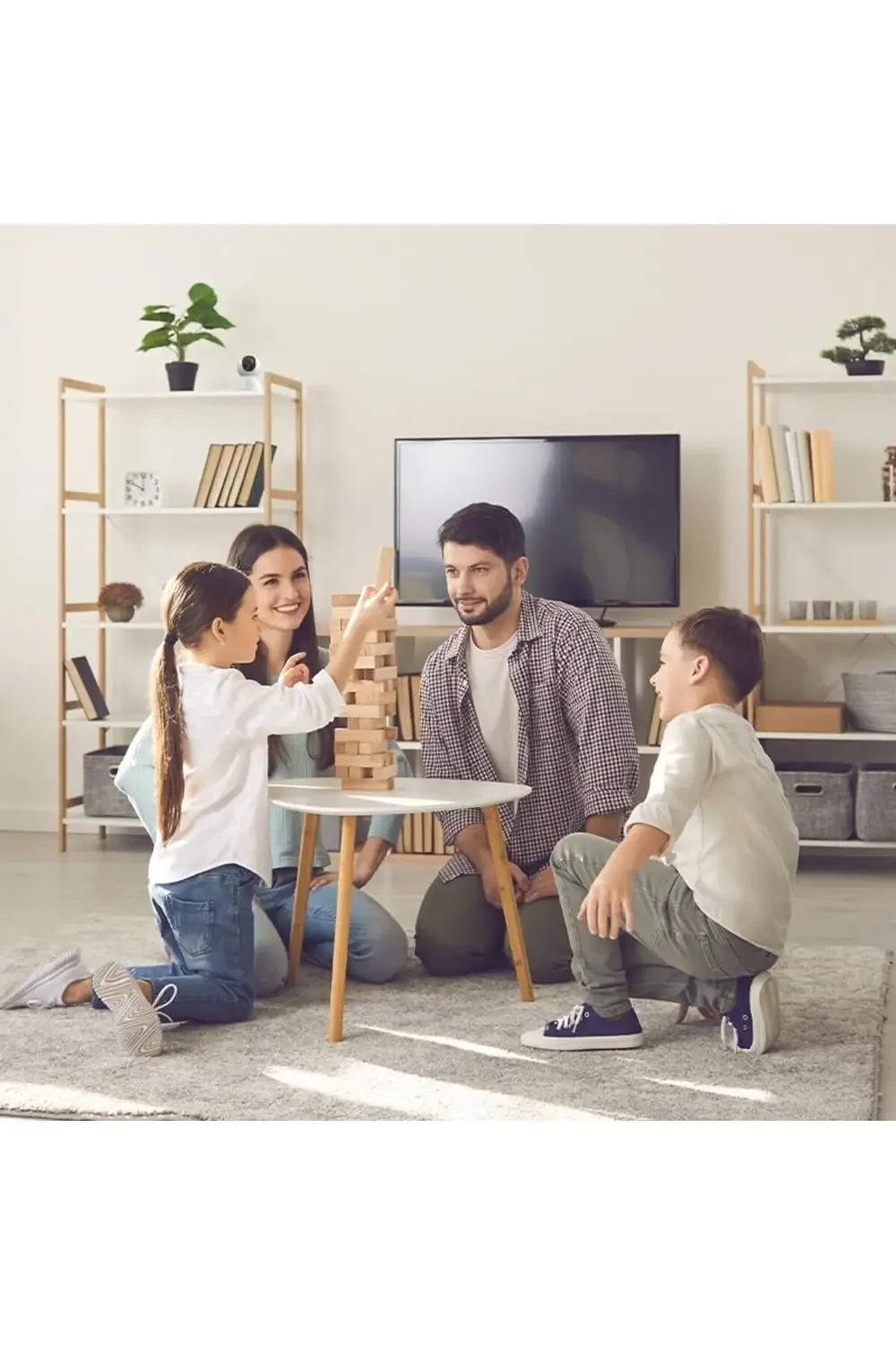 trendyvision Security P1 İç Mekan Wi-Fi Kamera, AI Algılama, 360°