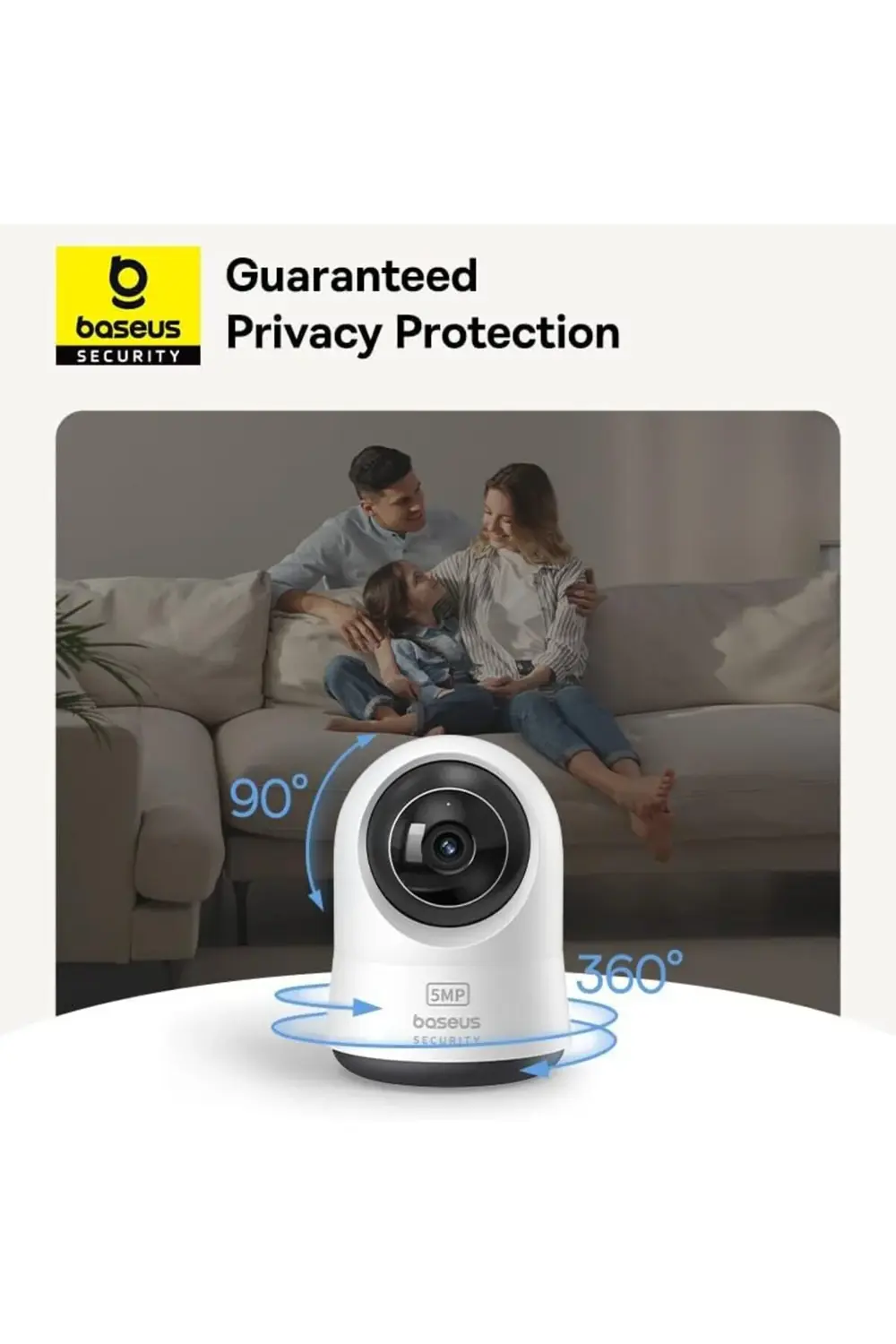 trendyvision Security P1 Pro İç Mekan 3K Wi-Fi Kamerası – Yapay Z