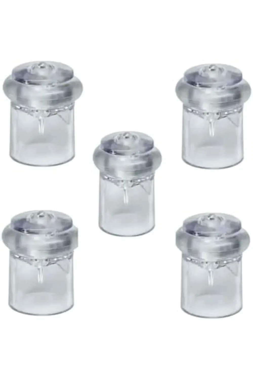 trendyvision Şeffaf Kapı Stoperi, 4,5Cm Kapı Duvar Tamponu, Duvar