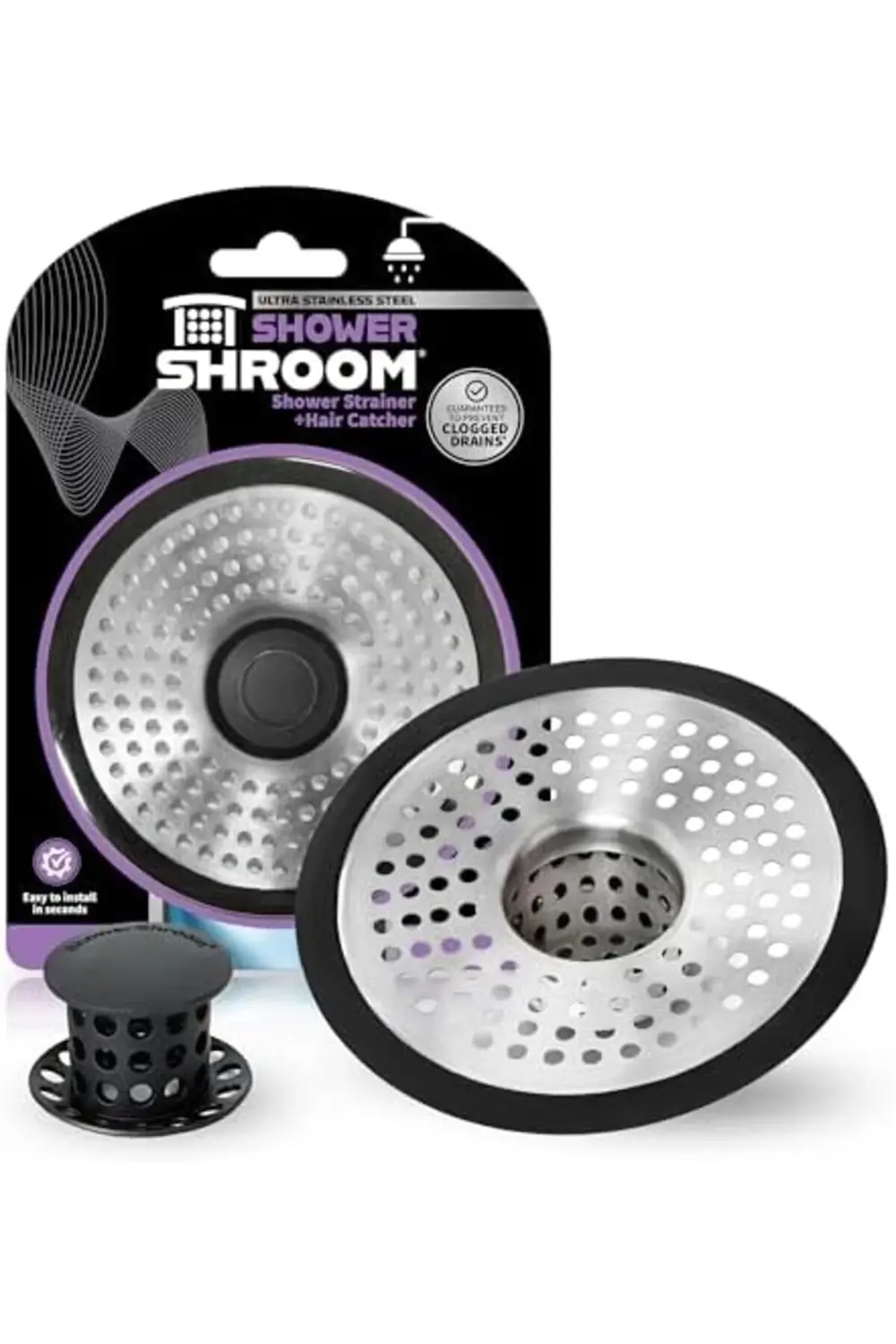 trendyvision ShowerShroom SHSULT755 Paslanmaz Çelik Duş için Gide