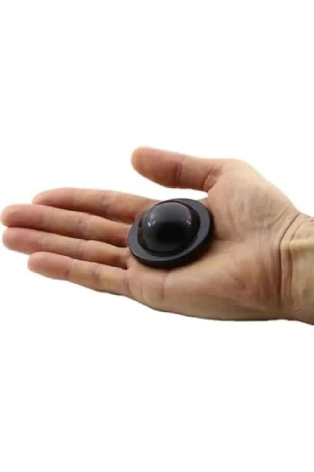 trendyvision Silikon Kapı Stoperi Tamponu Yapışkanlı Siyah Kapı K